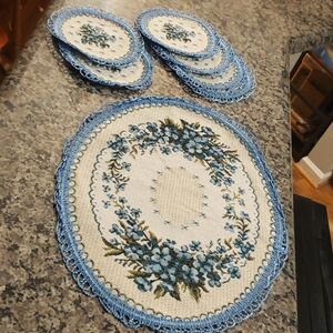 Vintage Russian Doilies set of 7